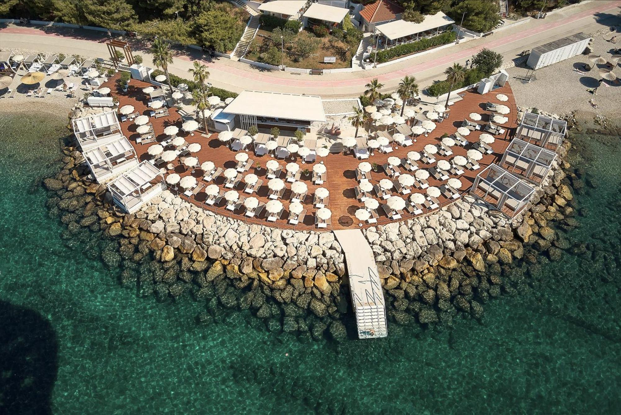 Ferienwohnung Sea View Znjan Split Exterior foto